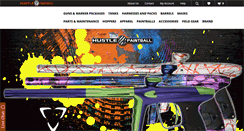 Desktop Screenshot of hustlepaintball.com